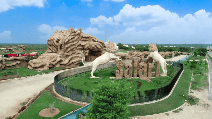 Step into the wild and discover nature’s untamed beauty at Etawah Safari Park