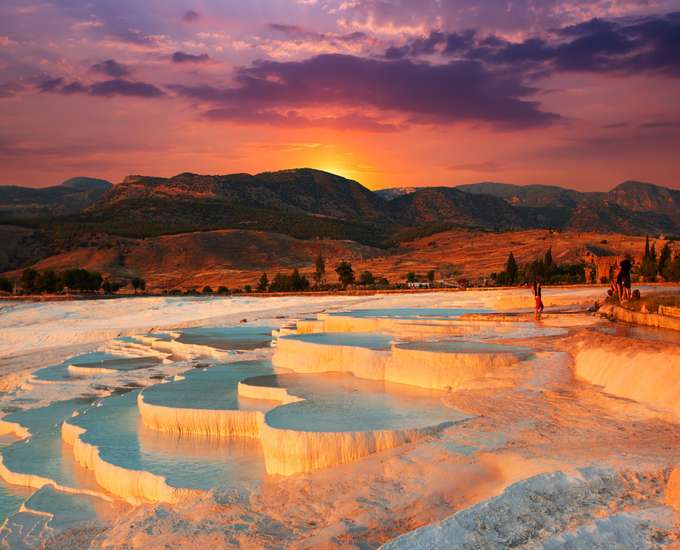 Calcium Terraces in Pamukkale