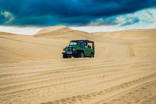 Mui Ne White Sand Dune, Vietnam
