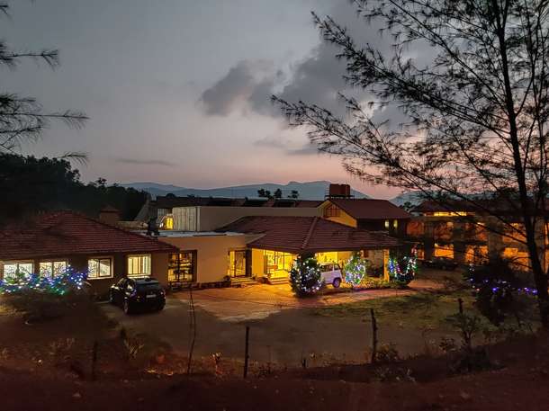 Exterior view of the resort