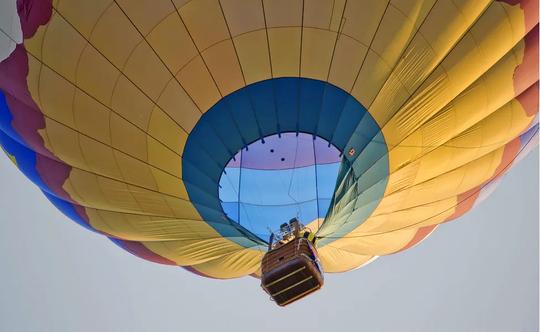 Hot Air Balloon In Bangalore Image