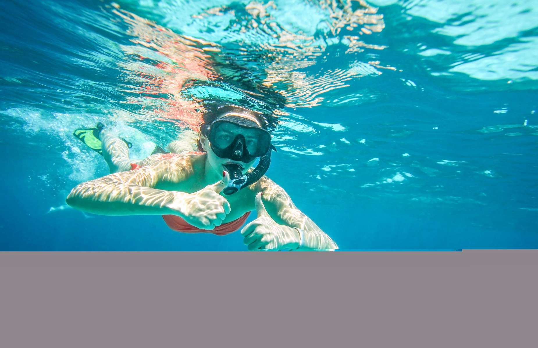 Snorkeling in Maldives  Image