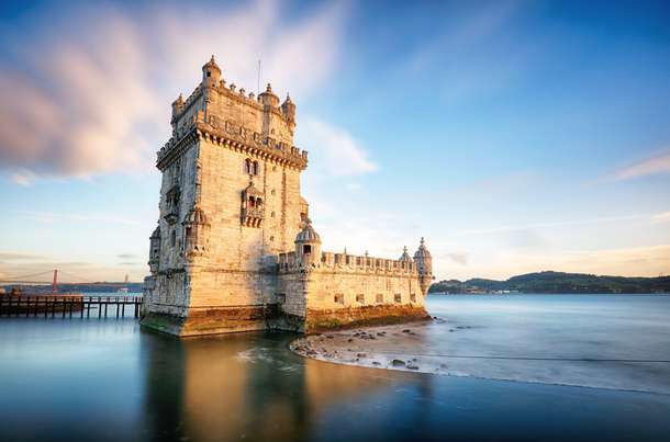 Visit the famous Belém Tower, 16th-century built fortification 