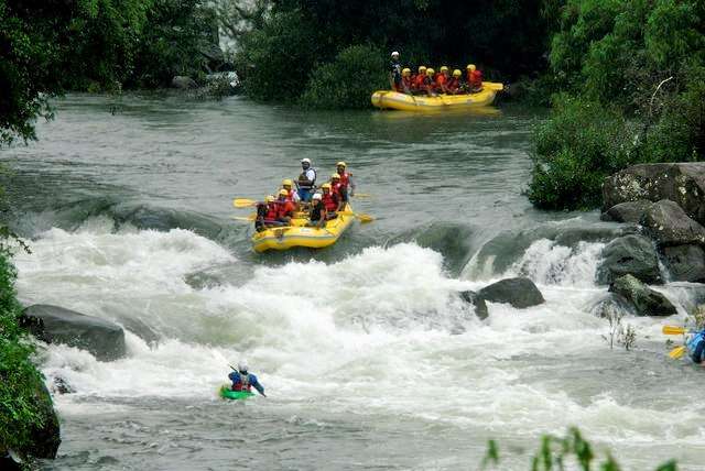 Bhadra River Rafting, Chikmagalur