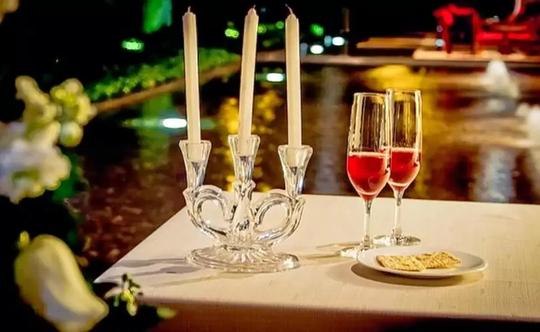 Sterling Poolside Candle Light Dinner, Bangalore Image