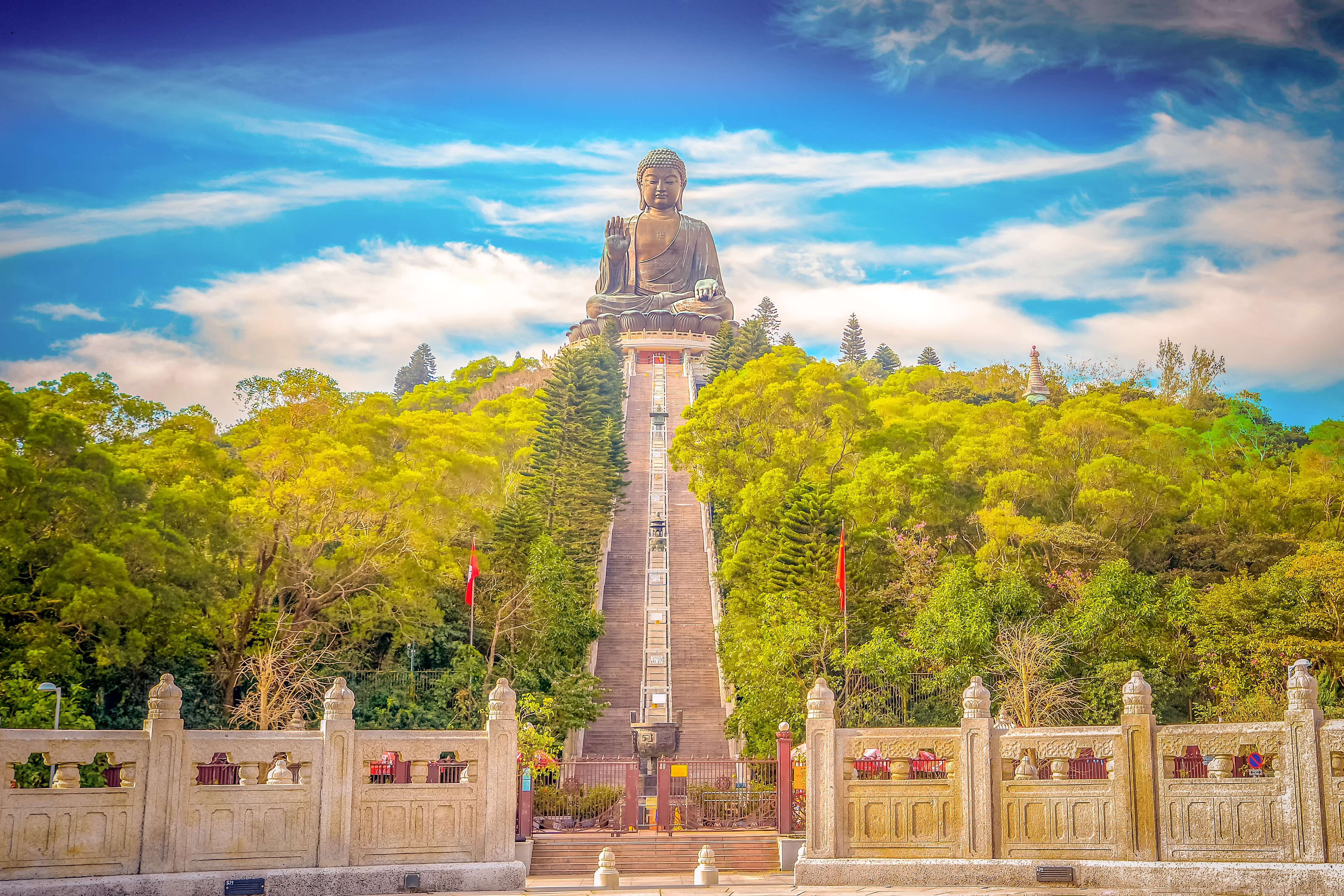Tian Tan Buddha in Lantau Island