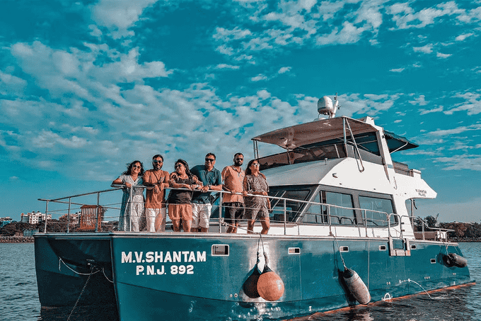 Set sail on Goa's Mandovi River and spot Indian Mugger crocodiles up close