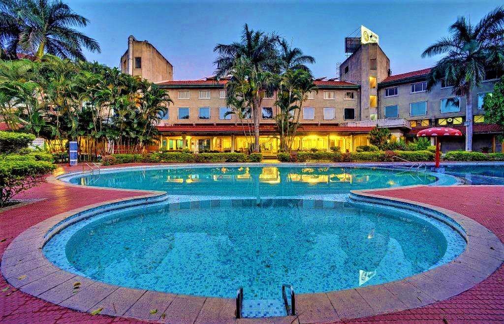 Exterior view of the resort