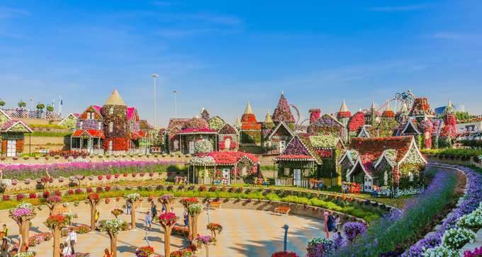 The magnificent Dubai Miracle Garden