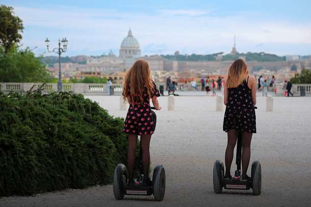 Rome City Center and Villa Borghese Tour by Segway