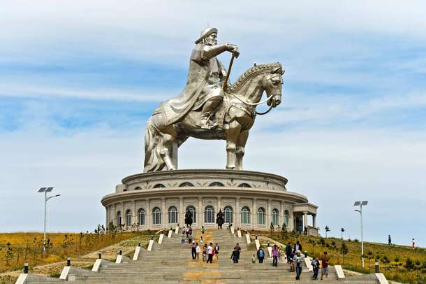 Marvel at the towering Chinggis Khan Statue, the world’s largest equestrian monument
