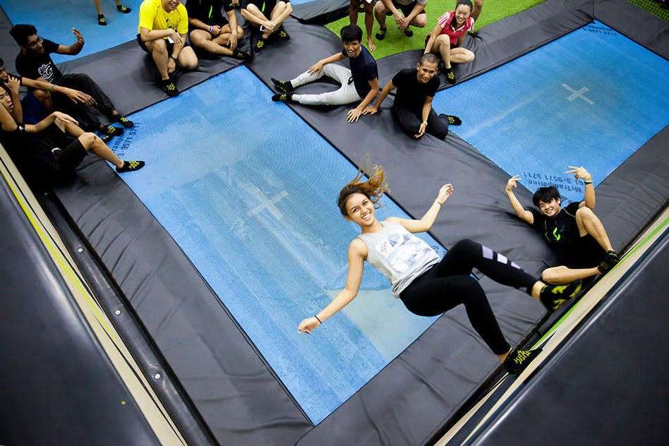 Katapult Trampoline Park in Orto Yishun