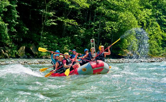 White Water River Rafting in Kitulgala