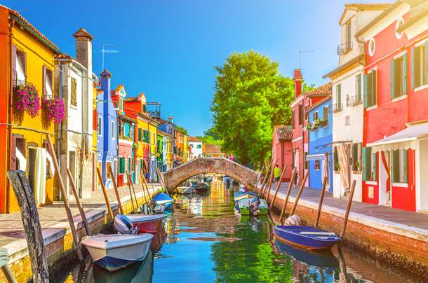 Colorful Houses, Burano Island