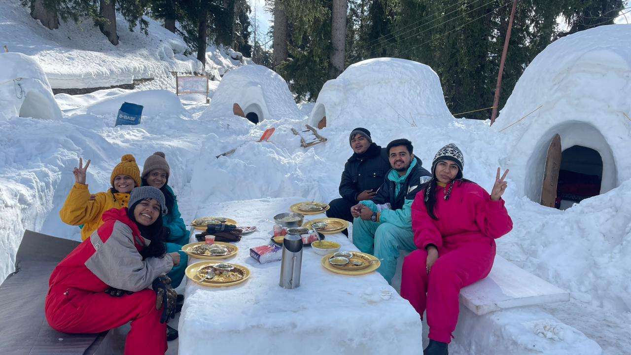 Igloo Stay In Manali Image