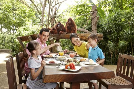 Singapore Zoo Jungle Breakfast Image