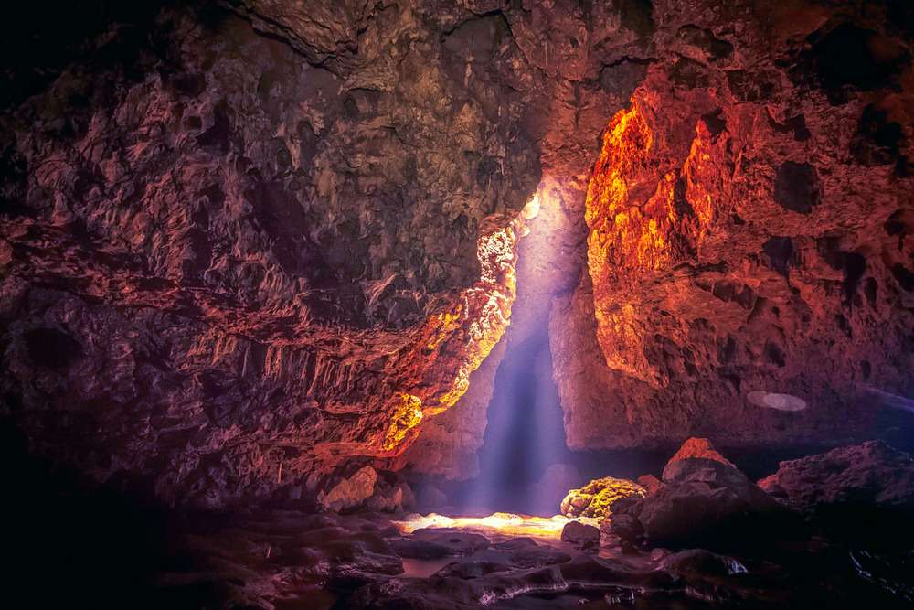 Get lost in the winding tunnels of Meghalaya's stunning limestone caves