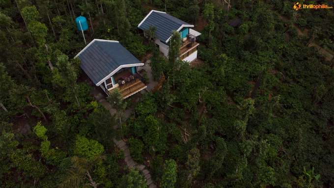 Aerial View amidst Lush Greenery