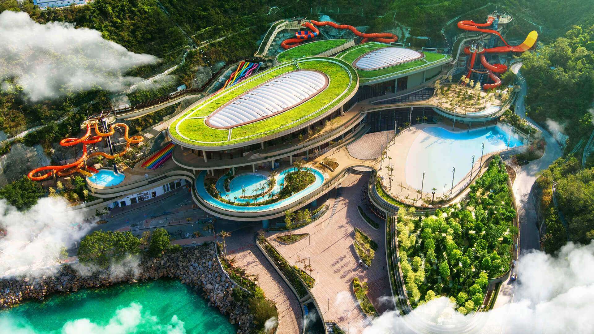 Enjoy your time at the Ocean Park's Water World