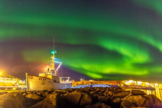 Northern Lights Boat Tour Iceland Image