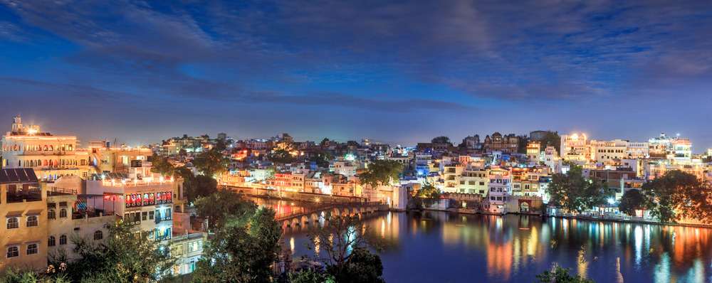 Udaipur Night Walk Image