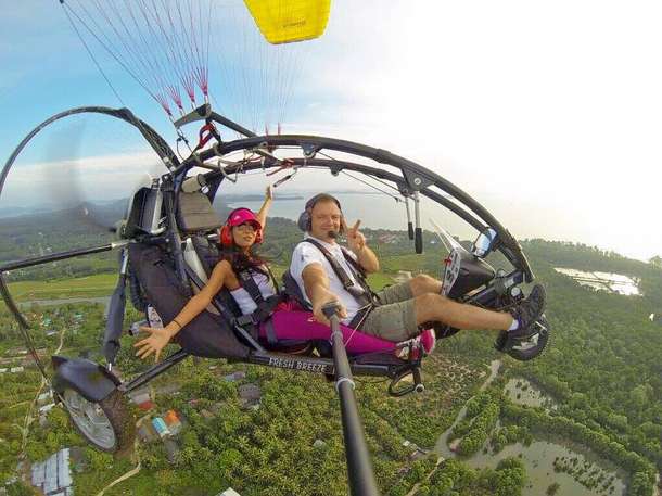 Paramotoring in Phuket