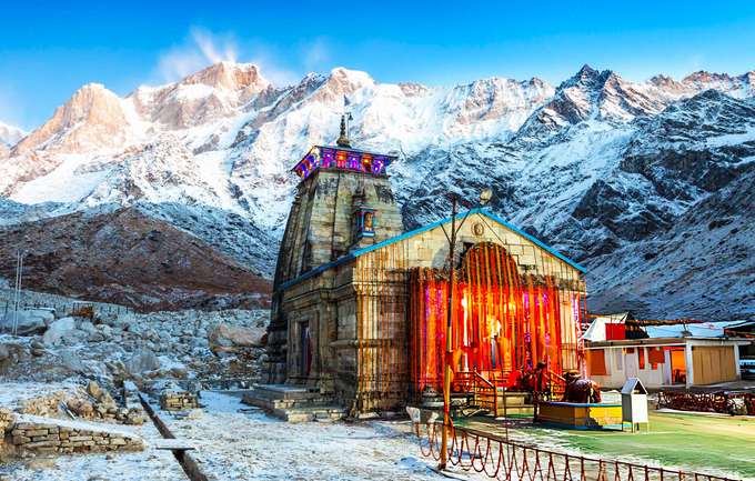 Seek blessings at the sacred Kedarnath Temple