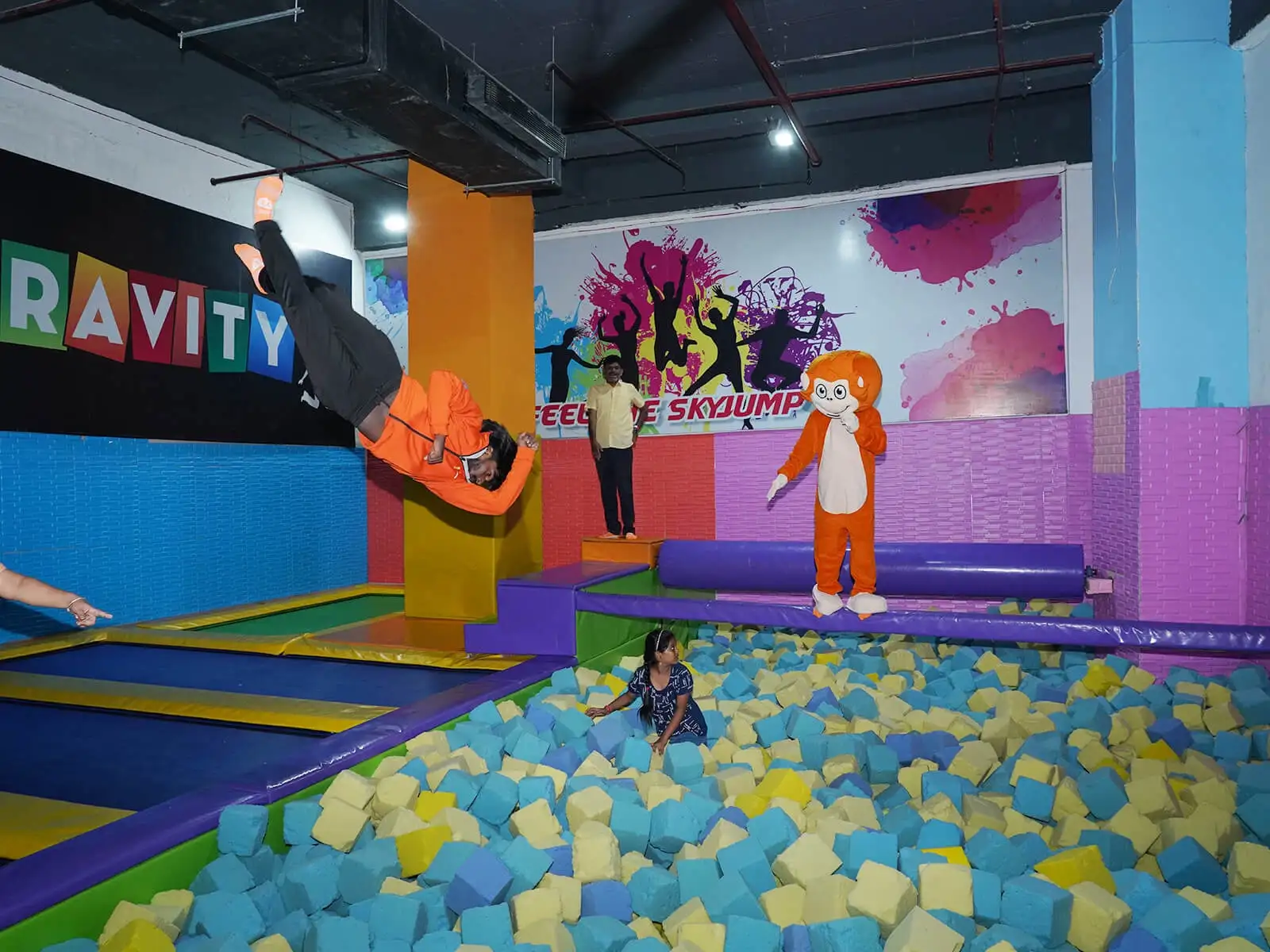Book your SkyJumper Trampoline Park Chennai Tickets 