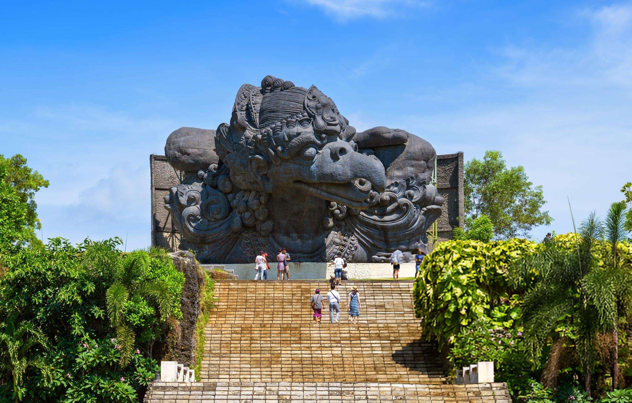 Garuda statue in GWK cultural park Bali