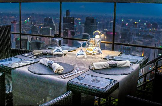 Rooftop Candle Light Dinner in Koramangala, Bangalore Image