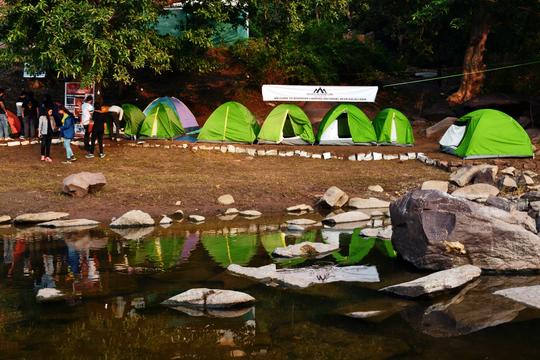 Riverside Camping near Bhopal Image