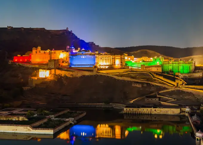 Immerse yourself in Rajasthan’s history with a magical light show