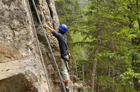 Rappeling In Dandeli Image