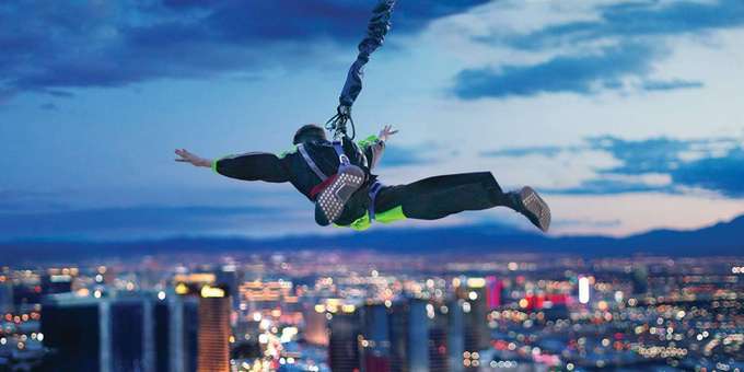 Jump from 829 feet above the Las Vegas Strip