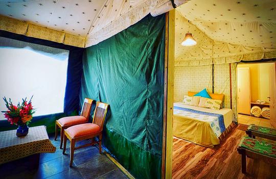 Lakeside Camping In Nainital Image