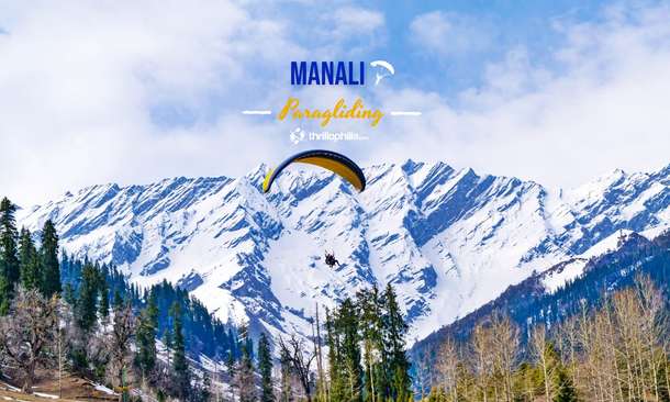 Experience amazing Paragliding in Solang Valley