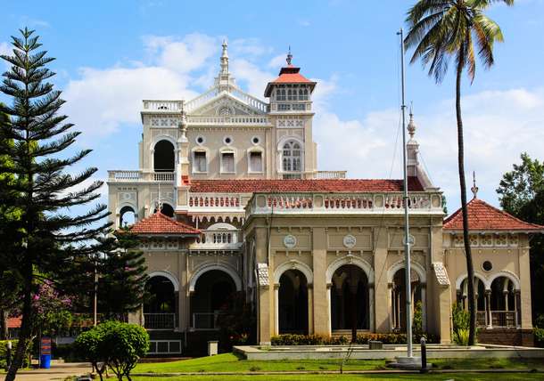 Explore Aga Khan Palace during your 8-hour sightseeing tour of Pune