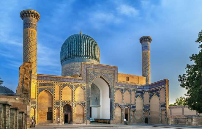 Admire Timurid glory at Gur-e-Amir Mausoleum