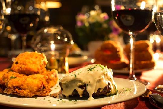 Romantic Gazebo Candlelight Dinner Image