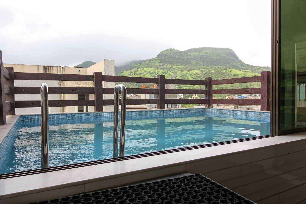 Luxurious Villa Overlooking Lush Green Hills Of Lonavala Image