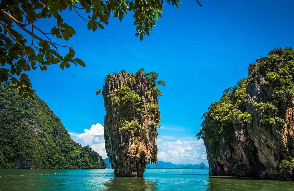 Discover the unique James Bond island in Thailand