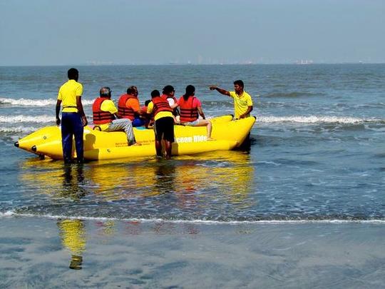 Corporate Day Out At Mandwa Beach Near Mumbai Image