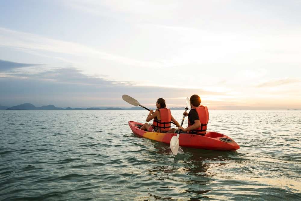 Kayaking At Baga Beach In Goa