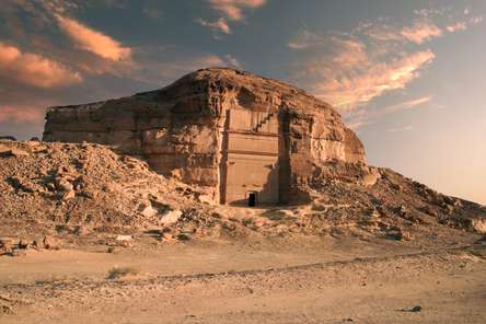 explore 131 rock-cut monumental tombs with descriptive facades