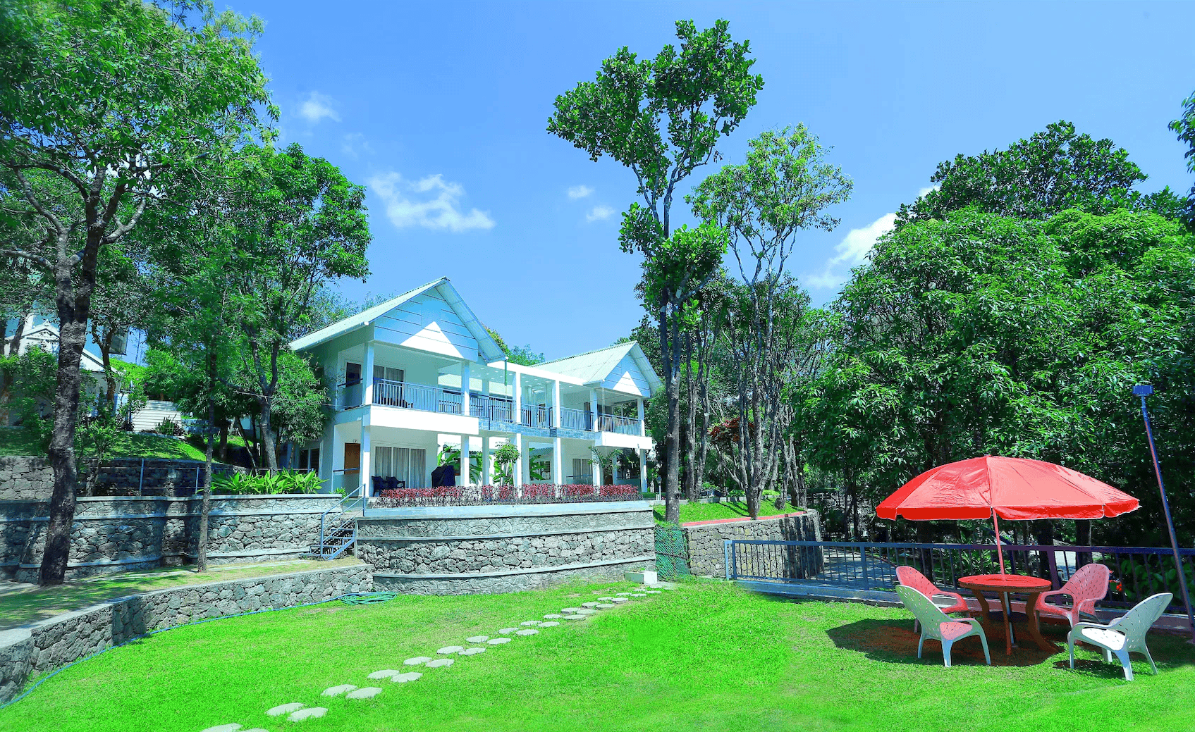 Arial View of the resort