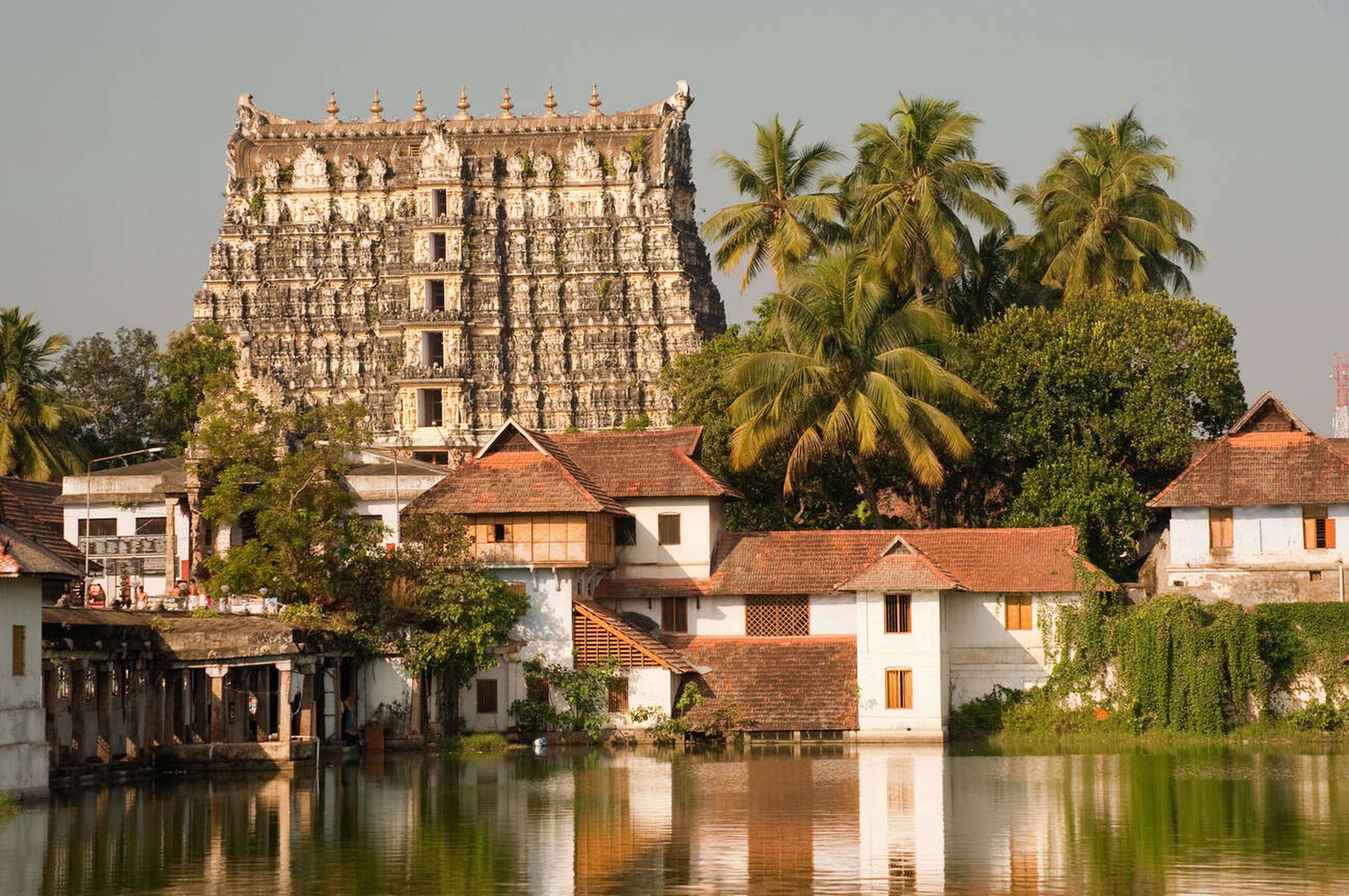 Seek blessings at the Padmanabhaswamy Temple on a 10-hour tour of Trivandrum
