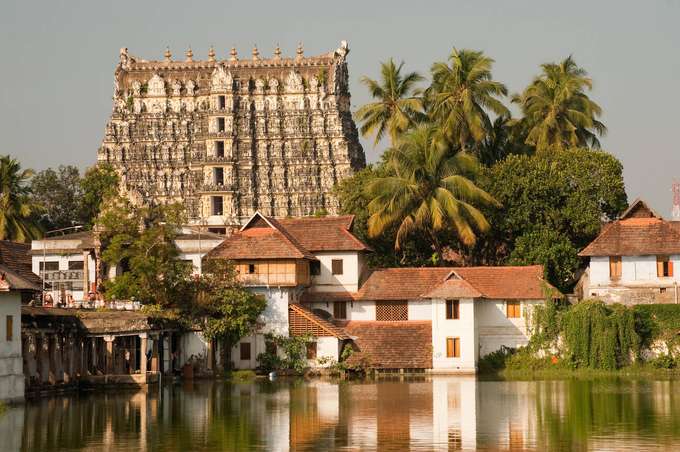Seek blessings at the Padmanabhaswamy Temple on a 10-hour tour of Trivandrum