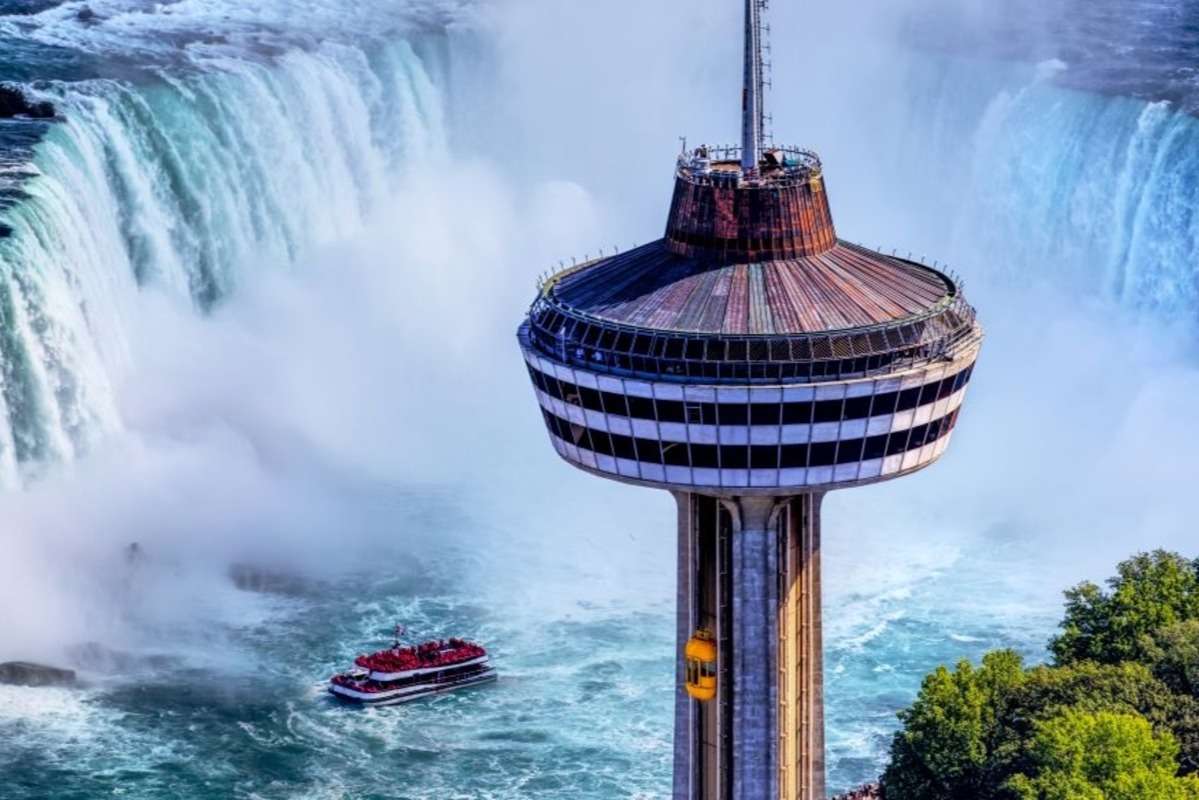 See the amazing view of Majestic Niagra Falls