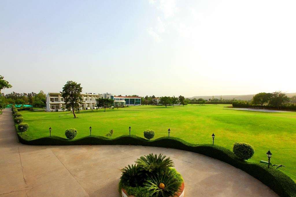 View of Awesome Resort from the lawn