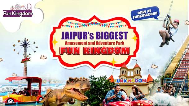 Fun Kingdom Amusement Park Tickets, Jaipur